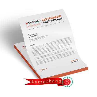 Sarkar Premium Corporate Letterhead – Professional Brand Identity Pad